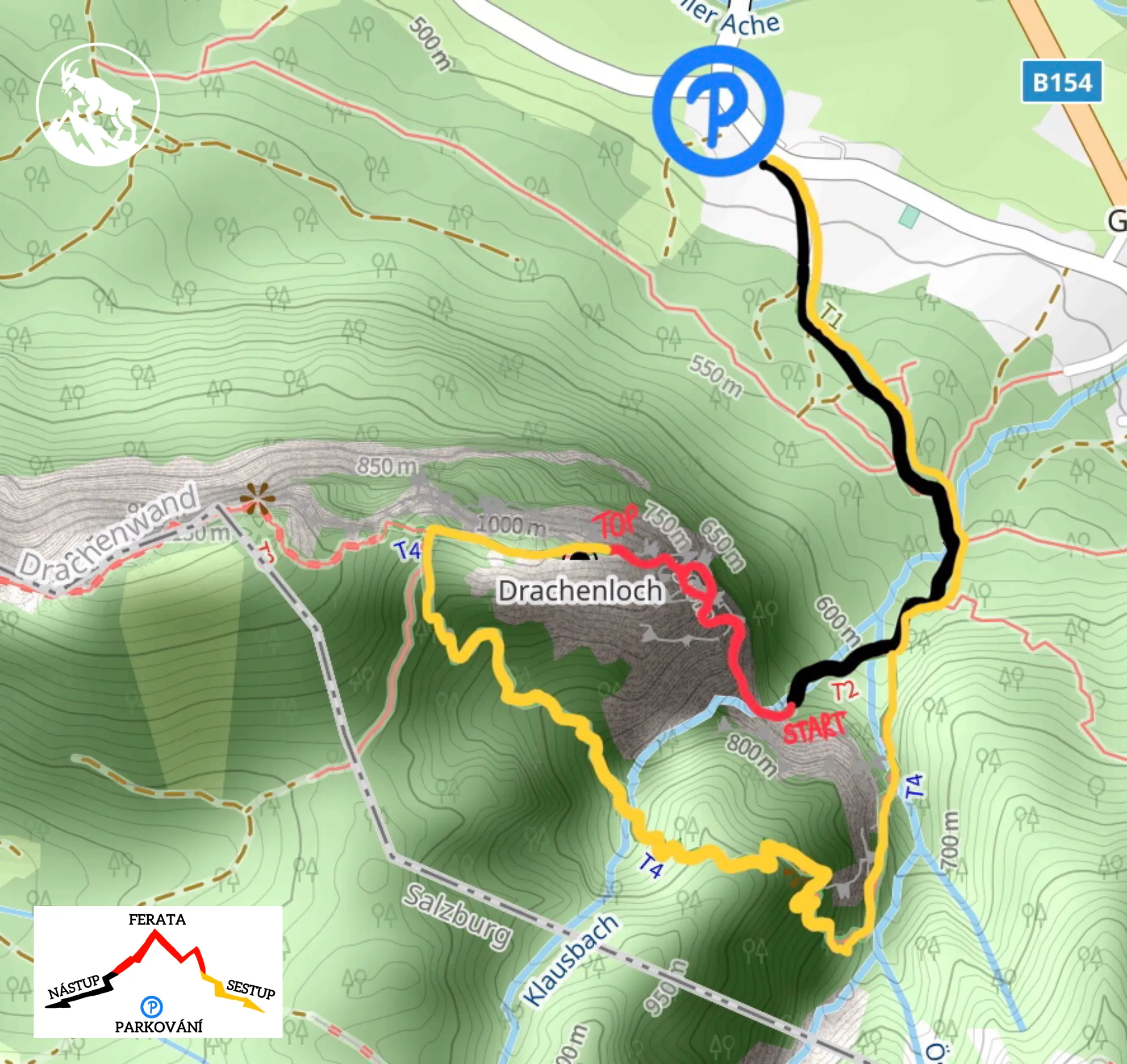 Drachenwand Klettersteig